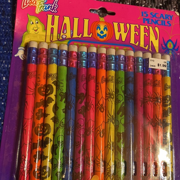 Vintage Lisa Frank Halloween Pencil Pack - Picture 3 of 3